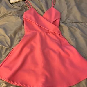 Charlotte Russe pink dress